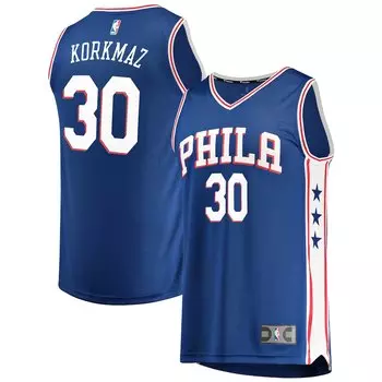 Джерси Fanatics Branded Philadelphia 76Ers, роял