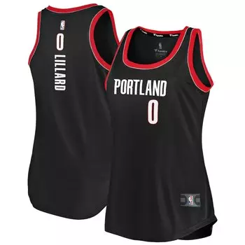 Джерси Fanatics Branded Portland Trail Blazers, черный
