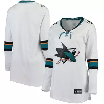 Джерси Fanatics Branded San Jose Sharks, белый