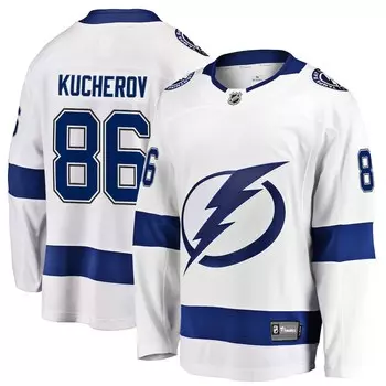 Джерси Fanatics Branded Tampa Bay Lightning, белый