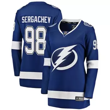 Джерси Fanatics Branded Tampa Bay Lightning, синий