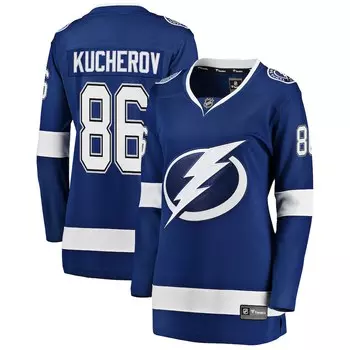 Джерси Fanatics Branded Tampa Bay Lightning, синий