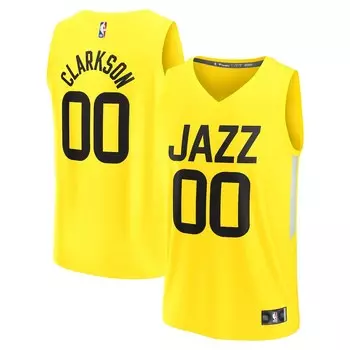 Джерси Fanatics Branded Utah Jazz, желтый