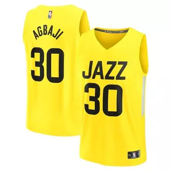 Джерси Fanatics Branded Utah Jazz, желтый