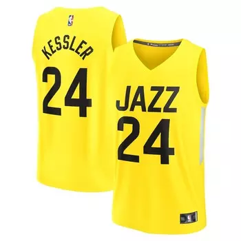 Джерси Fanatics Branded Utah Jazz, желтый