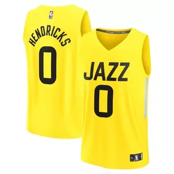 Джерси Fanatics Branded Utah Jazz, желтый
