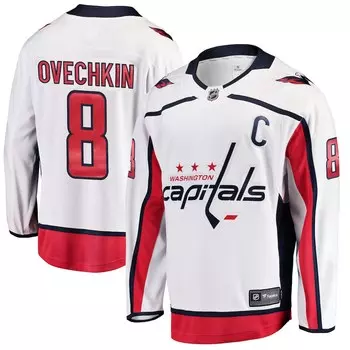Джерси Fanatics Branded Washington Capitals, белый