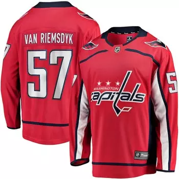 Джерси Fanatics Branded Washington Capitals, красный