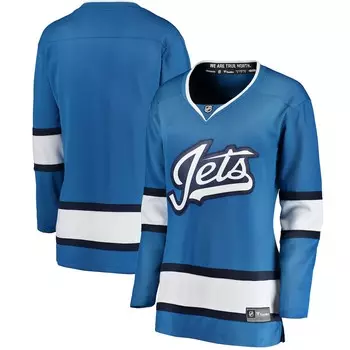 Джерси Fanatics Branded Winnipeg Jets, синий
