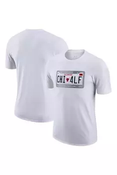 Джерси Fanatics Chicago Bulls с номерным знаком Nike Nike, белый