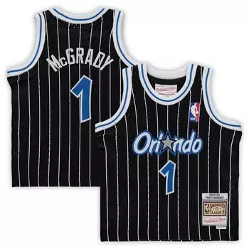 Джерси Infant Mitchell & Ness Tracy McGrady Black Orlando Magic 2003/04 Hardwood Classics для пенсионера Unbranded