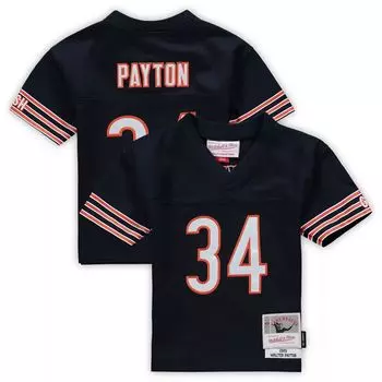 Джерси Infant Mitchell & Ness Walter Payton Navy Chicago Bears 1985 года, вышедшее на пенсию Legacy Unbranded