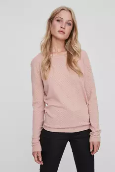 Джерси из 100% органического хлопка. Vero Moda, розовый