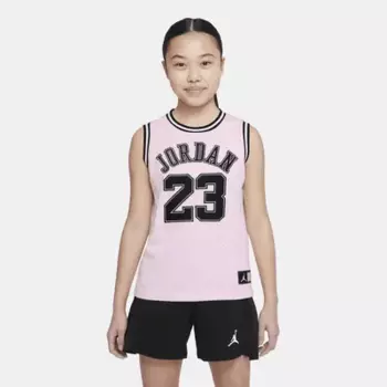 Джерси Jordan Big Kids' Recon Cropped Jersey, цвет Pink Foam