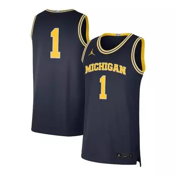 Джерси Jordan Brand Michigan Wolverines, нави