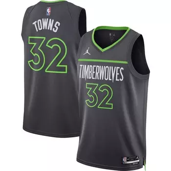 Джерси Jordan Brand Minnesota Timberwolves, угольный