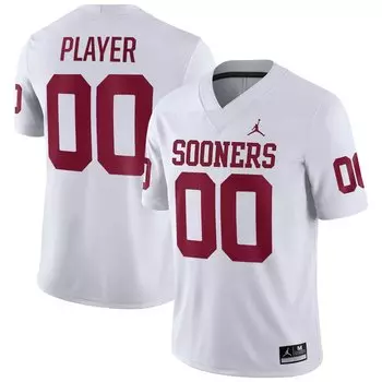 Джерси Jordan Brand Oklahoma Sooners, белый
