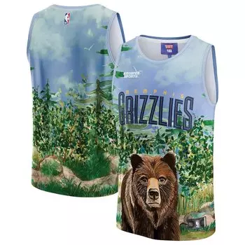 Джерси KidSuper Memphis Grizzlies, бирюзовый