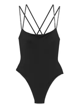 Джерси купальник Fisico, черный