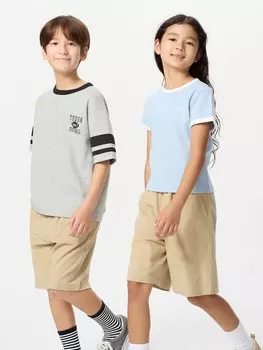 Джерси легкие шорты Uniqlo, цвет 31 бежевый
