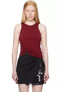 Джерси майка Rabanne, красный