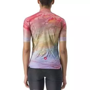 Джерси Marmo - женские Castelli, цвет Multicolor Violet Mist