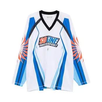 Джерси Martine Rose Motorcross Jersey White, белый