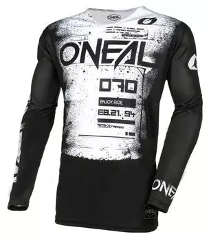 Джерси Mayhem Scarz V24 O'Neal, черный/белый