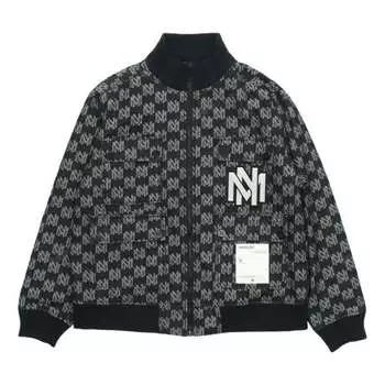 Джерси Mitchell & Ness All Over Print Jacket 'Black', черный