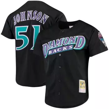 Джерси Mitchell & Ness Arizona Diamondbacks, черный