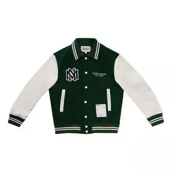 Джерси Mitchell & Ness Baseball Varsity Jacket 'Green', зеленый