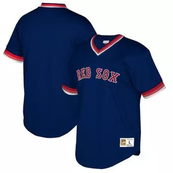 Джерси Mitchell & Ness Boston Red Sox, нави