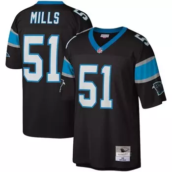 Джерси Mitchell & Ness Carolina Panthers, черный