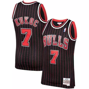 Джерси Mitchell & Ness Chicago Bulls, черный