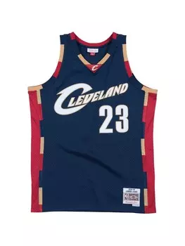 Джерси Mitchell & Ness Cleveland Cavaliers Alternate 2008-09 Lebron James, темно-синий