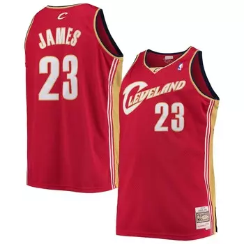 Джерси Mitchell & Ness Cleveland Cavaliers, бордовый