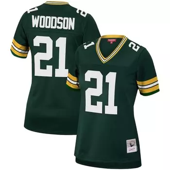 Джерси Mitchell & Ness Green Bay Packers, зеленый