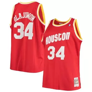 Джерси Mitchell & Ness Houston Rockets, красный