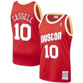 Джерси Mitchell & Ness Houston Rockets, красный