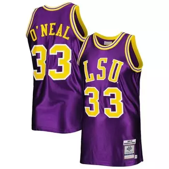 Джерси Mitchell & Ness Lsu Tigers, фиолетовый