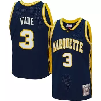 Джерси Mitchell & Ness Marquette Golden Eagles, нави