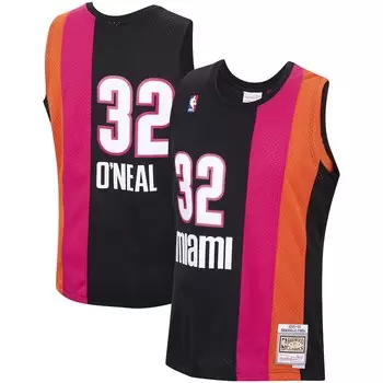 Джерси Mitchell & Ness Miami Heat, черный