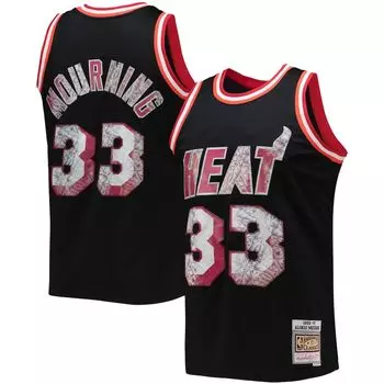 Джерси Mitchell & Ness Miami Heat, черный