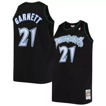 Джерси Mitchell & Ness Minnesota Timberwolves, черный