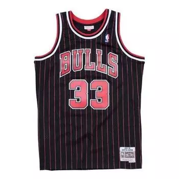 Джерси Mitchell & Ness NBA Chicago Bulls Swingman Jersey 'Scottie Pippen', черный