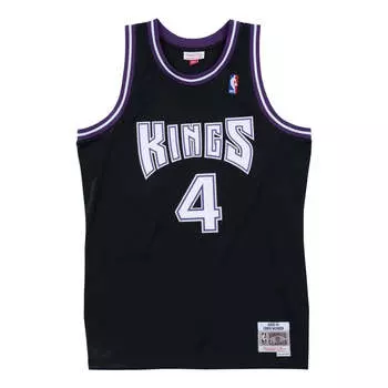Джерси Mitchell & Ness NBA Chris Webber Sacramento Kings 2000/01 Road Swingman Jersey #4, черный