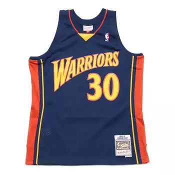 Джерси Mitchell & Ness NBA Golden State Warriors Swingman Jersey 'Stephen Curry Road 2009-10', темно-синий