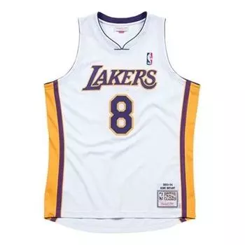 Джерси Mitchell & Ness NBA Kobe Bryant Los Angeles Lakers 2003/04 Alternate Authentic Jersey #8, белый