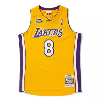 Джерси Mitchell & Ness NBA Kobe Bryant Los Angeles Lakers 2000/01 Jersey #8, желтый