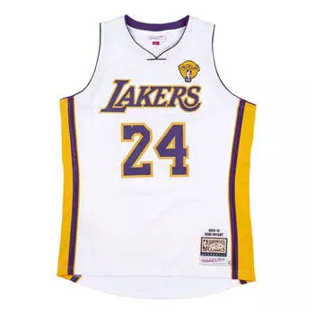 Джерси Mitchell & Ness NBA Kobe Bryant Los Angeles Lakers 2009/10 Jersey #24, белый